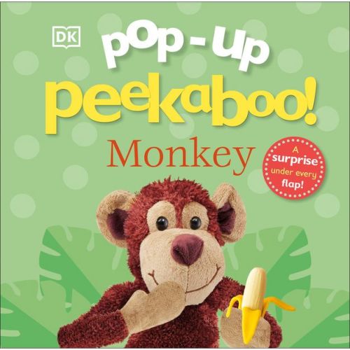 Pop-Up Peekaboo! Monkey - by DK (Board Book)