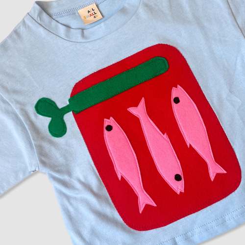 Tinned Fish Tee | All Small Co – All Small Co.