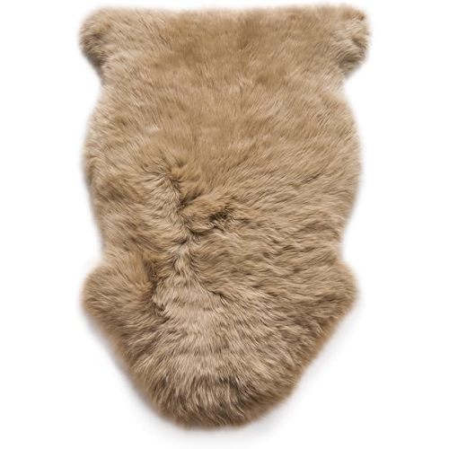 WaySoft New Zealand Sheepskin 2ft x 3ft Taupe