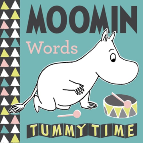 Moomin Words Tummy Time book by Tove Jansson