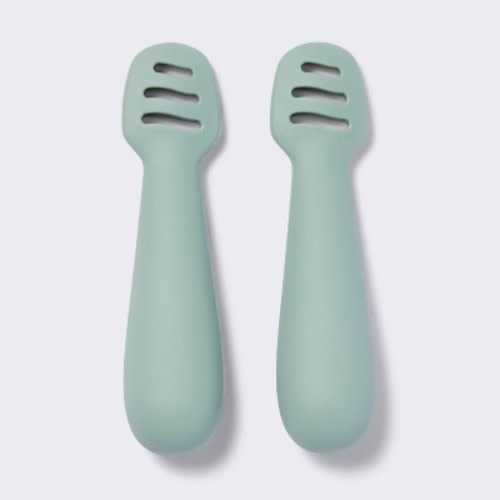 Dipping Spoons - 2pk - Green - Cloud Island™