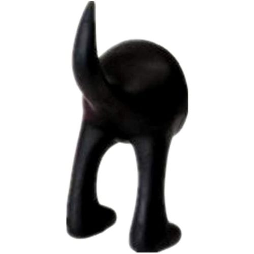 IKEA Bastis (BÄSTIS) dog cat pet leashes two loaded four loaded six mounted hanger hook a variety of colors (1, BLACK)