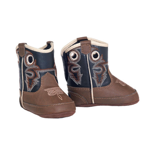 Double Barrel Infant Boys' Trace Baby Bucker Boots - Round Toe