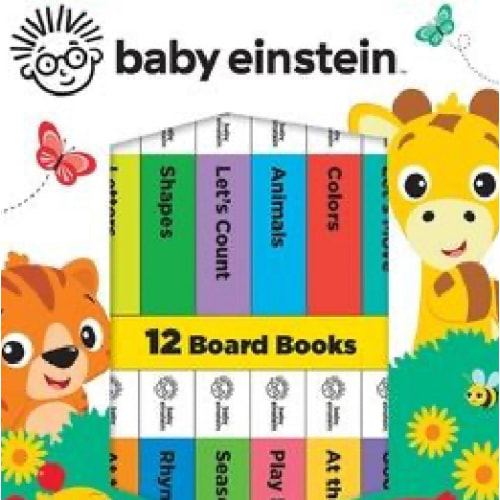Baby Einstein: 12 Board Books by PI Kids, Other Format | Barnes & Noble®