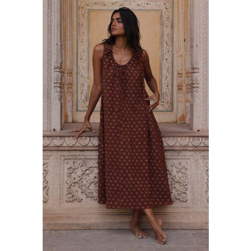 Sundress Midi ~ Almond