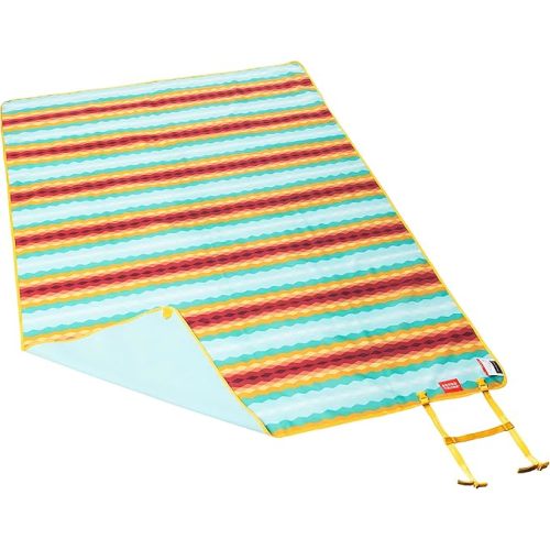 GRAND TRUNK Meadow Mat Large | Waterproof Outdoor Play Blanket with Stakes, Lightweight & Packable for Beach, Camping & Parks | Horizon
