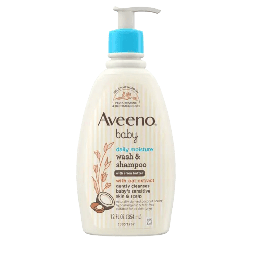 Aveeno Baby Daily Moisturizing 2-in-1 Body Wash & Shampoo | Aveeno®