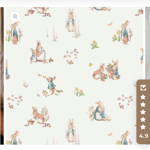 PETER RABBIT™ BAMBOO RAYON MUSLIN 2-PACK SWADDLES