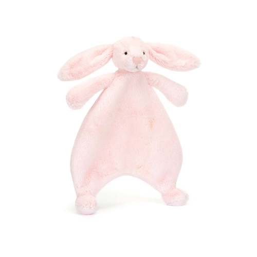 bashful pink bunny comforter