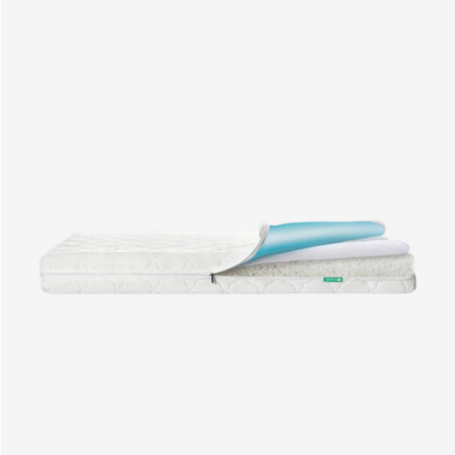 Extra Waterproof Crib Mattress Cover - Standard / Cloud White