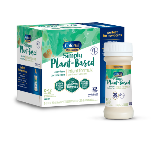 Enfamil® ProSobee® Plant-based Infant Formula - Ready to Use - 2 fl oz (6 Bottles) - Online | Enfamil