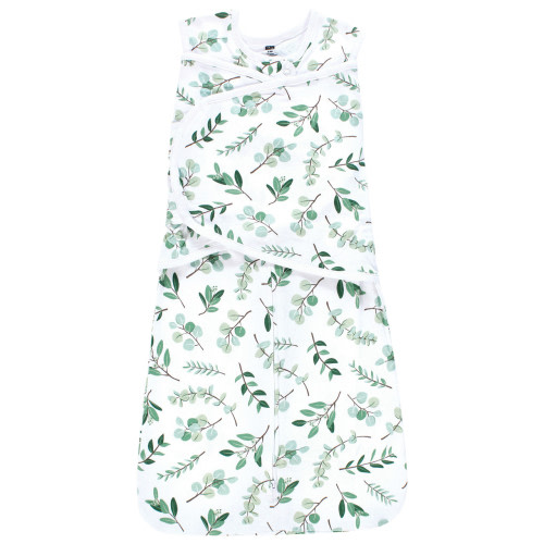 Hudson Baby Convertible Swaddle Sleep Sack, Eucalyptus