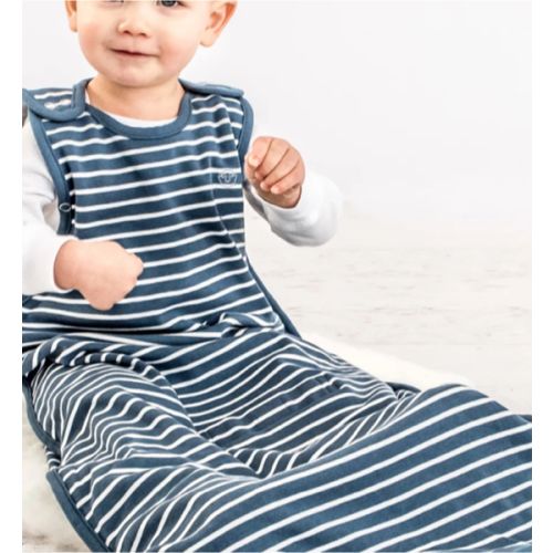 4 Season® Ultimate Baby Sleep Bag, Merino Wool & Organic Cotton, Navy Blue