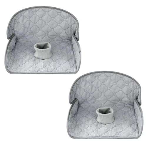 PandaEar 2 Pack Infant Car Seat Protector, Waterproof Piddle Pad for Babies | Toddler Car Seat & Stroller Pads Cover for Potty Training, Waterproof 4-Layer Protection, Non-Slip Backing, Machine Washable