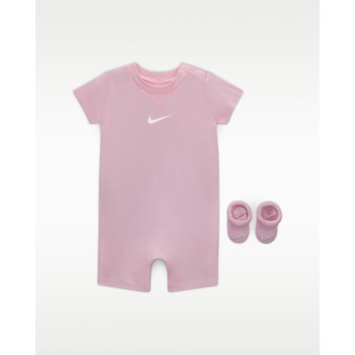 Nike Baby Essentials Baby Romper and Booties Set. Nike.com