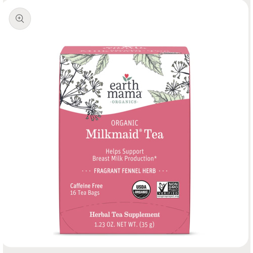 Organic Milkmaid Tea for Breastfeeding | Earth Mama