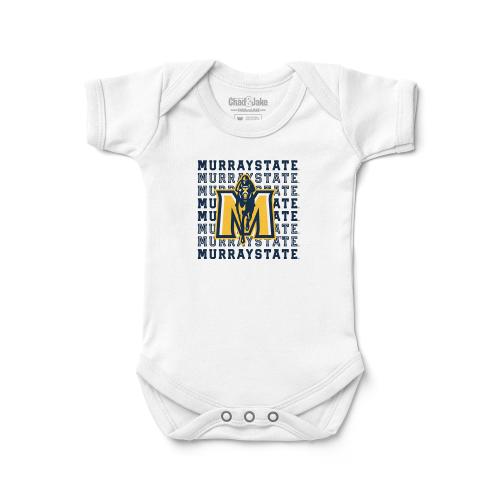 Murray State Racers Retro Logo Baby Bodysuit | Official NCAA Licensed Infant Bodysuit