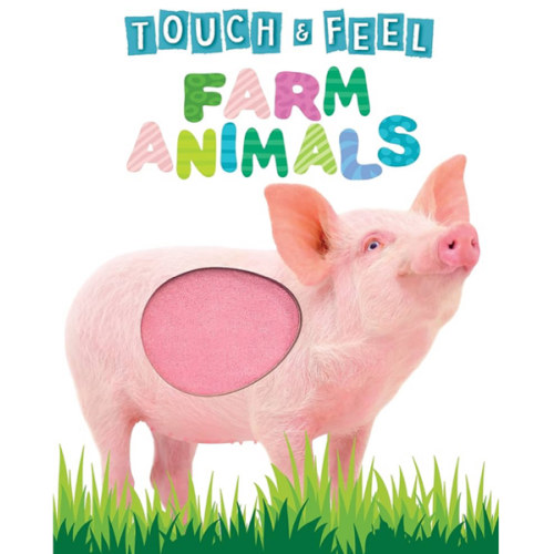 Touch and Feel Farm Animals - Novelty Book - Children's Board Book - Interactive Fun Child's Book