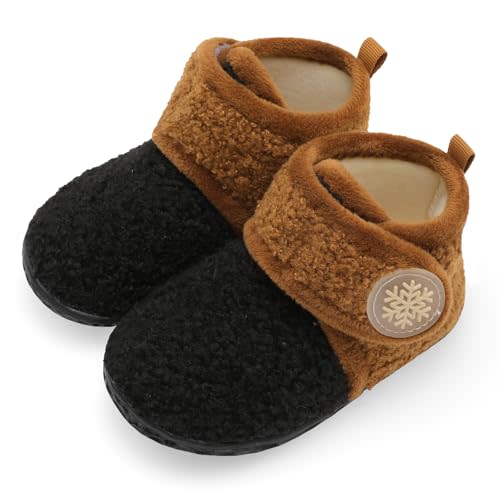 FEETCITY Baby Booties Girls Boys Infant Slippers First Walkers Shoes Warm Socks Newborn Crib Shoes