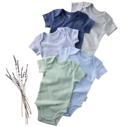 AVERY 5-Pack Short Sleeve Bodysuits