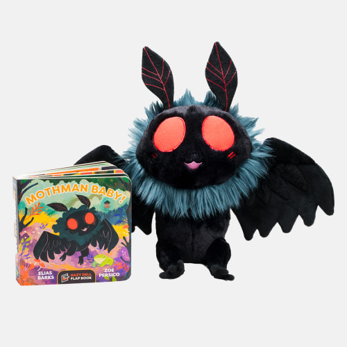 Mothman Baby Plushie + Book Bundle