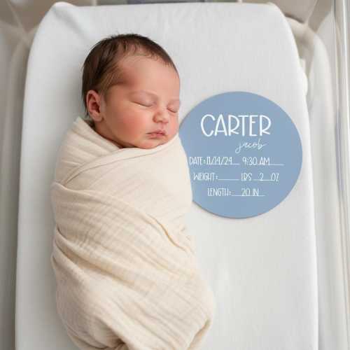 Custom Baby Stat Sign Arrival Announcement Sign Baby Name With Birth Stats Baby Name Reveal Personalized Baby Hospital Photo Session Prop