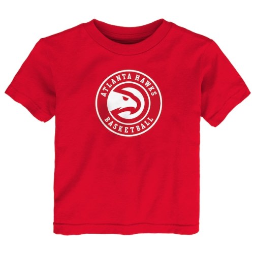 Infant Atlanta Hawks  Outerstuff Red Primary Logo T-Shirt