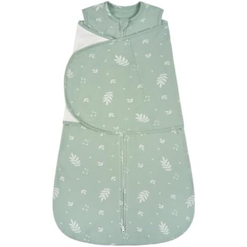 ZIGJOY Baby Swaddle Sleep Sack 0-12 Months, 1.0 TOG, 100% Cotton