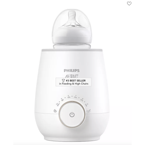Fast Baby Bottle Warmer with Smart Temperature Control and Automatic Shut-Off