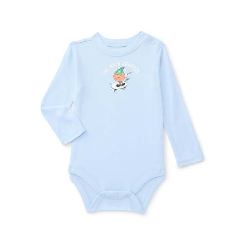 Wonder Nation Baby Boy Long Sleeve Graphic Bodysuit, Sizes 0-24 Months