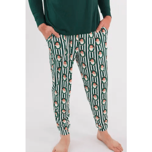Green Santa Claus Lane Men's Jogger - Pre Order Ships 10/5