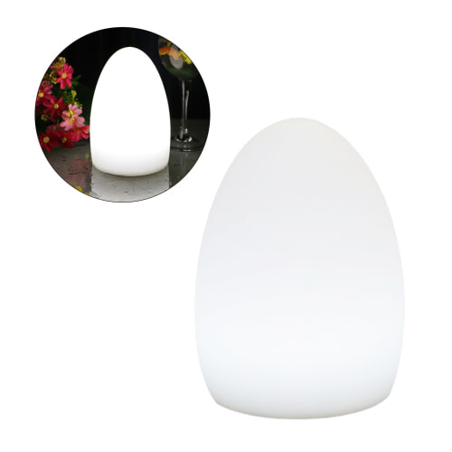 SHOWERORO indoor night light Egg Shaped Lamp White Plastic 1Set for Kids Room - Walmart.ca