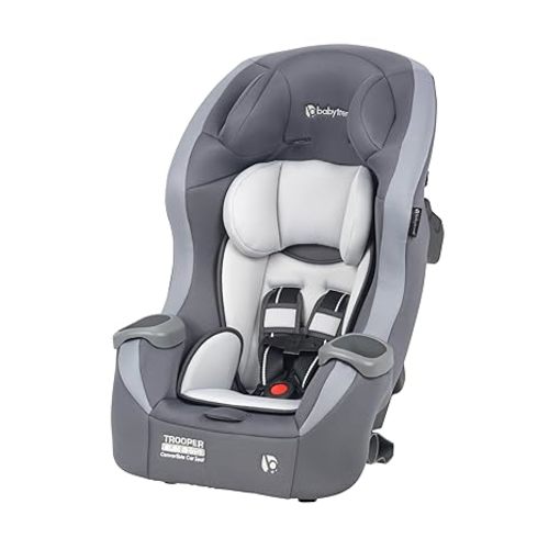 Baby Trend Trooper™ Slim 3-in-1 Convertible Car Seat, Dash Grey