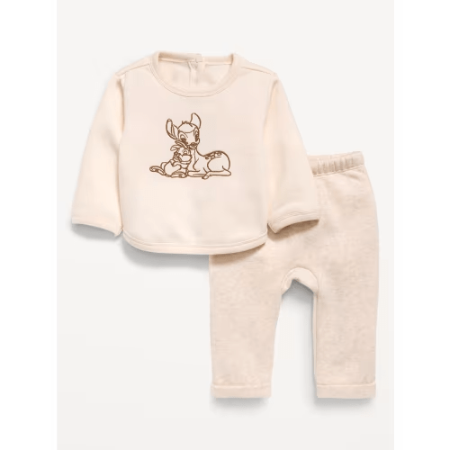 Disney© Bambi Crew-Neck Sweatshirt and Sweatpants Set for Baby