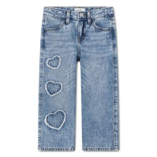 Toddler Girls' 2T-5T Low Rise Hearts Baggy Jeans