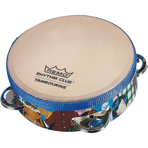 Remo RH-2106-00 Rhythm Club Tambourine - Rhythm Kids, 6"