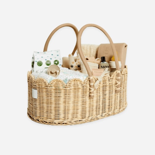 Poppy Diaper Caddy Natural