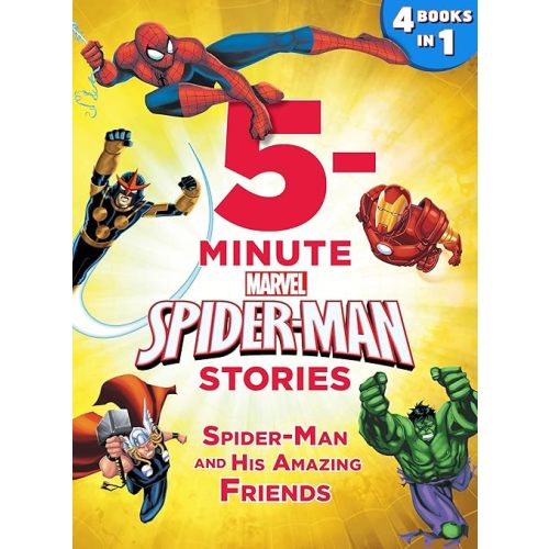 5-Minute Spider-Man Stories: Spider-Man and his Amazing Friends (5-Minute Stories) Kindle Edition
