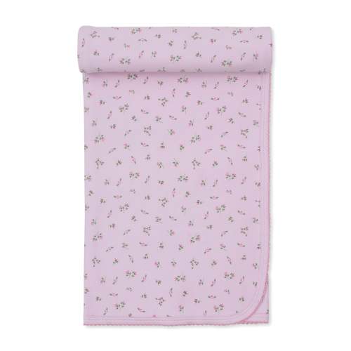 Garden Roses Pink Blanket