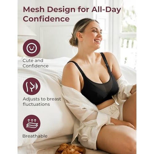 Momcozy Mesh Support Pumping XL PLUS