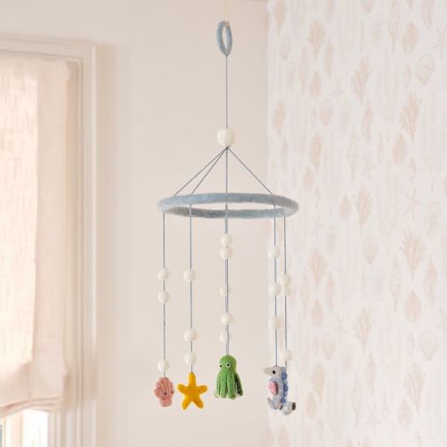 Under The Sea Felt Mobile