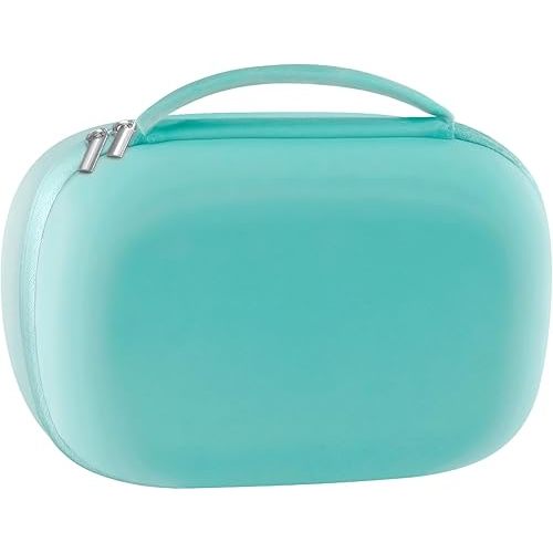 Wearable Breast Pumps Carrying Bag, Hard Shell Case with Removable Tray, Watertight Breast Pump Storage Bag Compatible with Most of Wearable Breast Pumps, Holds 2 Pumps, Blue