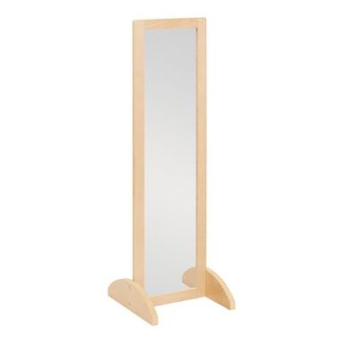 ECR4Kids Double-Sided Bi-Directional Mirror, Natural