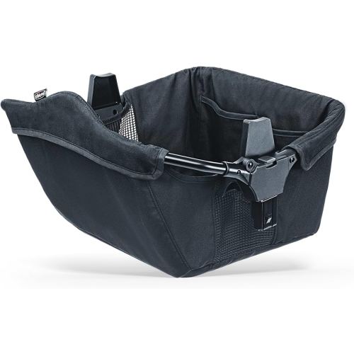Chicco Corso Flex Infant Car Seat Adapter/Basket for Corso Flex Convertible Stroller, Compatible with Any Chicco Infant Car Seat | Black/Black