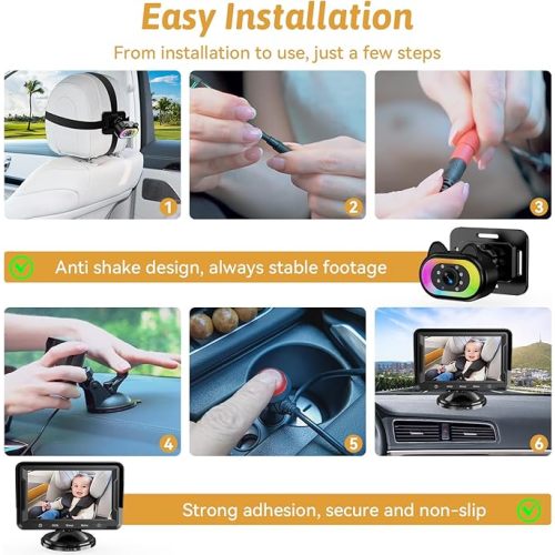 Baby Car Camera and Monitor