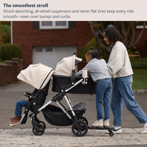 Single-to-Double Stroller 3.0 - Rose