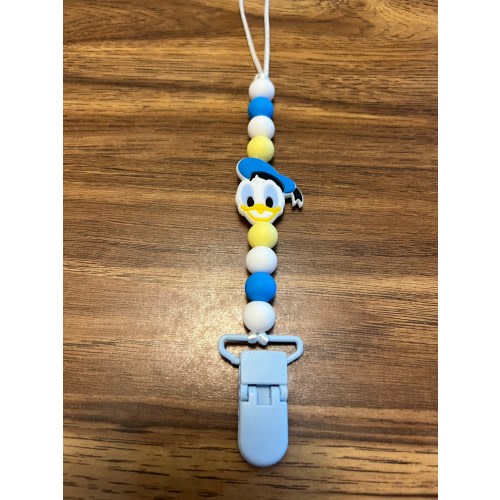 Donald Duck Pacifier Clip