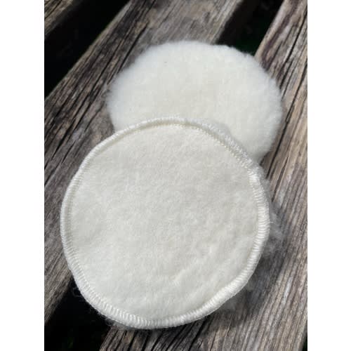 Merino Wool Nursing Pads: Soft Absorbent Breastfeeding Rounds - 10cm