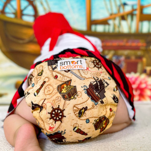 Smart Bottoms' Dream Diaper 2.0 Cloth Diaper - Ahoy