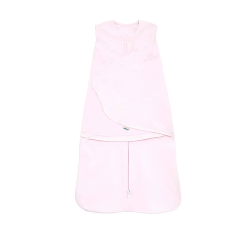 HALO 100% Cotton Sleepsack Swaddle, 3-Way Adjustable Wearable Blanket, TOG 1.5, Sunshine Rainbows, Newborn, 0-3 Months